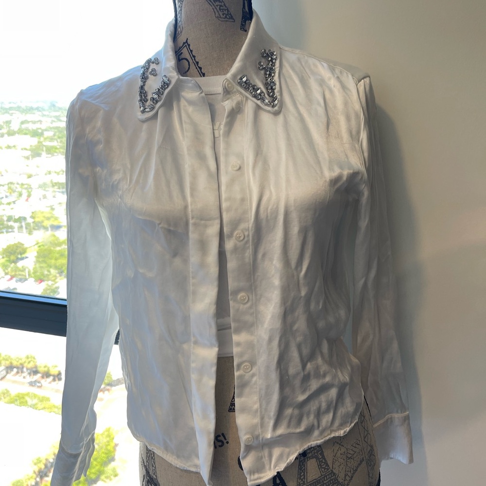 Zara button down shirt